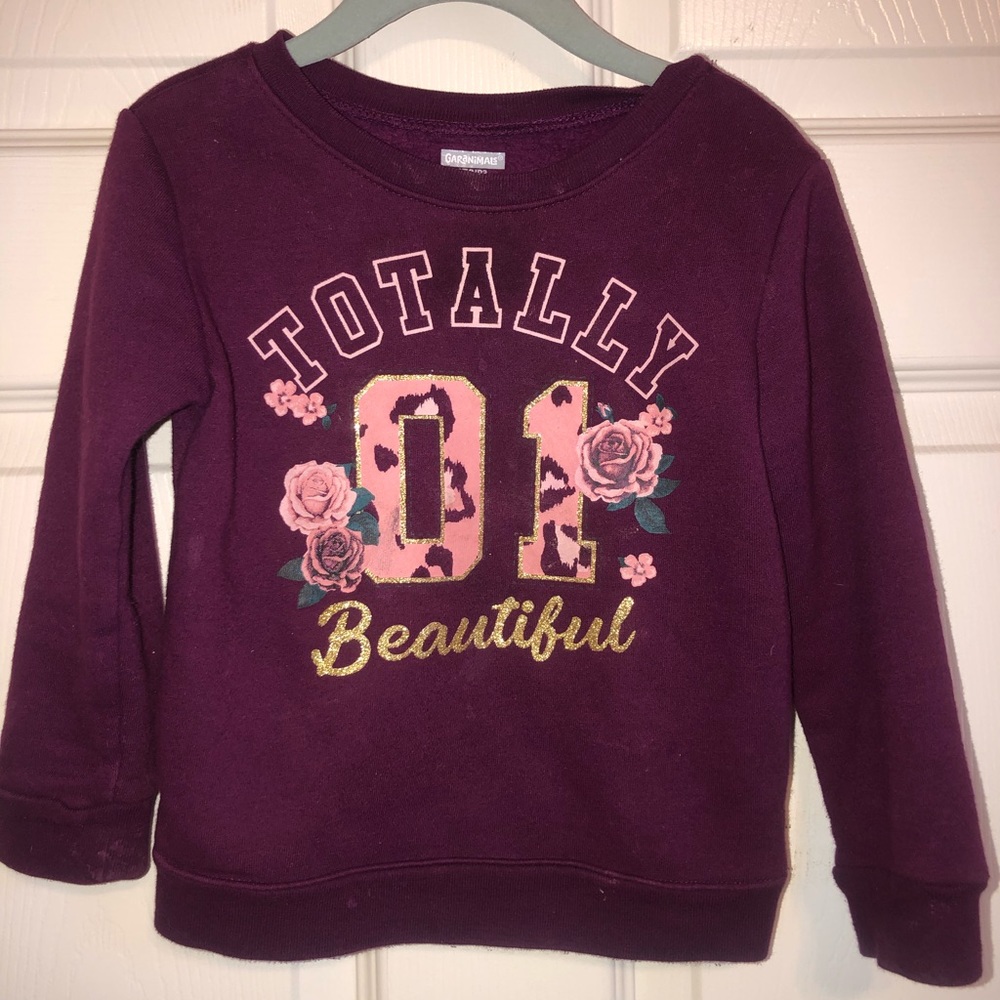 Little girls crew neck